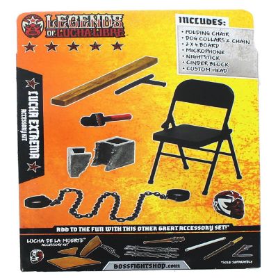 Legends of Lucha Libre Action Figure Accessory Set  Lucha Extrema Image 1