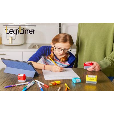 LegiLiner Self-Inking Teacher Stamp-Number Line Roller Stamp Image 3