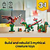 LEGO&amp;#174; Creator 3 in 1 Medieval Dragon Building Toy 31161 Image 1