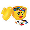 LEGO Face Storage Female Image 1