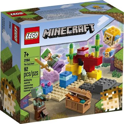 LEGO Minecraft 21164 The Coral Reef 96 Piece Building Kit Image 2