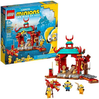 LEGO Minions 75550 Kung Fu Battle 310 Piece Building Kit Image 1