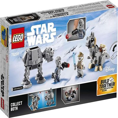 LEGO Star Wars 75298 AT-AT vs. Tauntaun Microfighters 205 Piece Building Kit Image 2