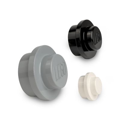 LEGO Wall Hanger Set  White  Black  Grey Image 3