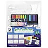 Leisure Arts Dot Art Coloring Sheets Landscape Set with Markers - 24 Pc Image 1