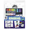 Leisure Arts Dot Art Coloring Sheets Myths & Legends Set With Markers 24pc Image 1