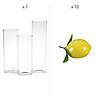 Lemon & Clear Vase Decorating Kit - 15 Pc. Image 1