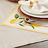 Lemon Bliss Kitchen Textiles, 13X19", Lemon Bliss, 6 Pieces Image 1