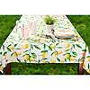 Lemon Bliss Print Outdoor Tablecloth 60X84 Image 3
