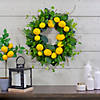 Lemons and Assorted Foliage Spring Wreath 20" Image 1