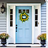 Lemons and Assorted Foliage Spring Wreath 20" Image 2