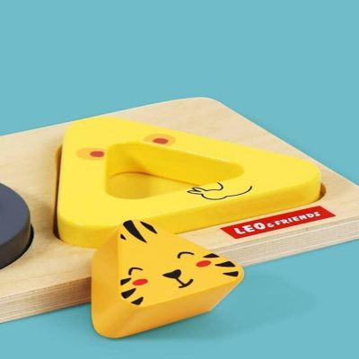 LEO &amp; FRIENDS Animal Shape Puzzle Image 1