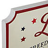 Let Freedom Ring Americana Metal Wall Sign - 11.75" Image 4