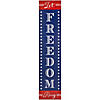 Let Freedom Ring Patriotic Wooden Porch Sign - 36" Image 1