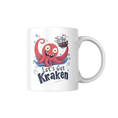 Let_s Get Kraken Mug by Dancing Littles Jungle Image 1