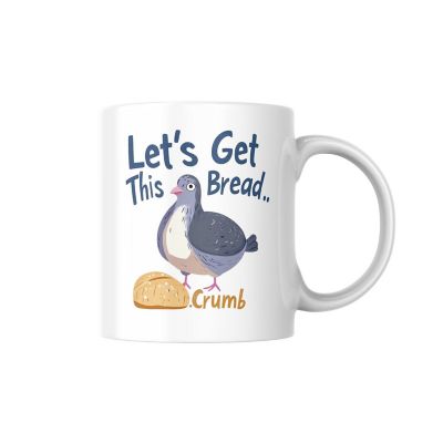 Let_s Get This Bread Crumb Mug by Dancing Littles Jungle Image 1