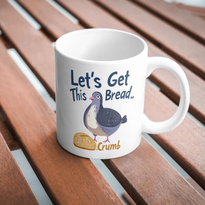 Let_s Get This Bread Crumb Mug by Dancing Littles Jungle Image 2