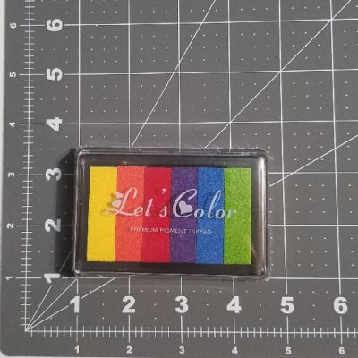 Let's Color Rainbow Ink Pad Image 3