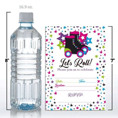 Let's Roll Star Birthday Invitations 40pc. by AmandaCreation Image 1