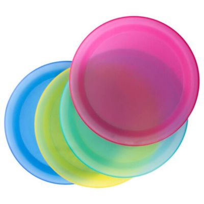 Lexi Home 10in Plastic Dinner Plates,6pc Image 1