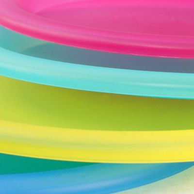 Lexi Home 10in Plastic Dinner Plates,6pc Image 1
