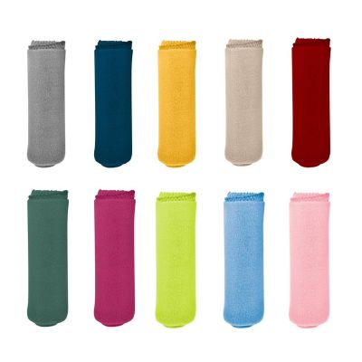LEXI HOME 12PC Multi 50x60 FLEECE THROW Image 1