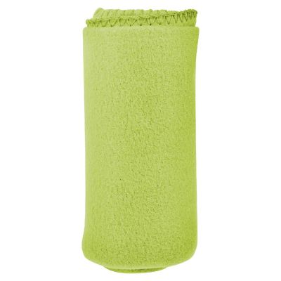 LEXI HOME 1PC Lime 50x60 FLEECE THROW Image 1