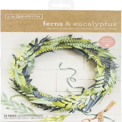 Lia Griffith Paper Stack 8.5"X11" 24/Pkg-Fern Image 1