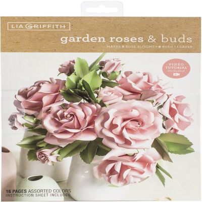 Lia Griffith Paper Stack 8.5"X11" 24/Pkg-Garden Rose Image 1