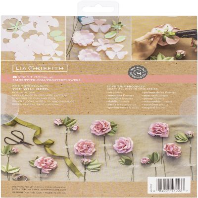Lia Griffith Paper Stack 8.5"X11" 24/Pkg-Garden Rose Image 1