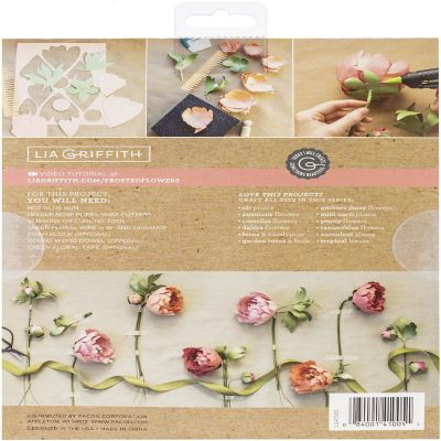Lia Griffith Paper Stack 8.5"X11" 24/Pkg-Peony Image 1
