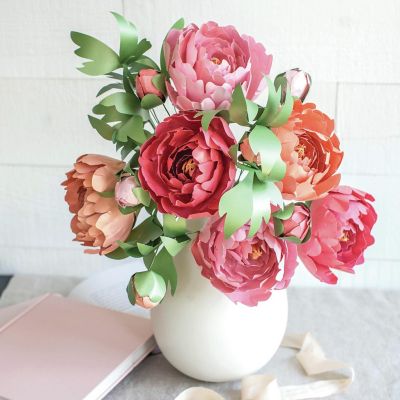 Lia Griffith Paper Stack 8.5"X11" 24/Pkg-Peony Image 2
