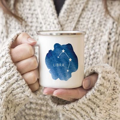 Libra Zodiac 11oz Campfire Mug Image 2