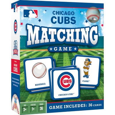 Licensed MLB Chicago Cubs Matching Game for Kids and Families Image 1