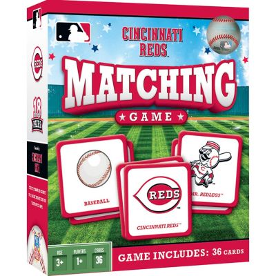 Licensed MLB Cincinnati Reds Matching Game for Kids and Families Image 1