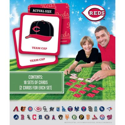 Licensed MLB Cincinnati Reds Matching Game for Kids and Families Image 3
