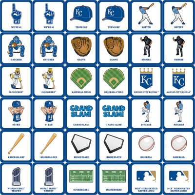 Licensed MLB Kansas City Royals Matching Game for Kids and Families Image 2