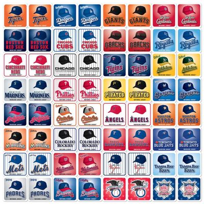 Licensed MLB League Matching Game - 32 Matching Pairs for Kids and Families Image 2