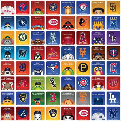 Licensed MLB League Matching Game - 32 Matching Pairs for Kids and Families Image 2