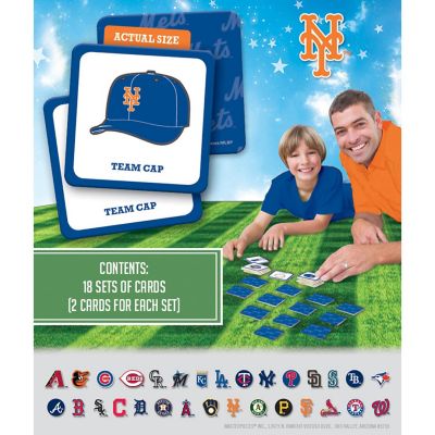 Licensed MLB New York Mets Matching Game for Kids and Families Image 3