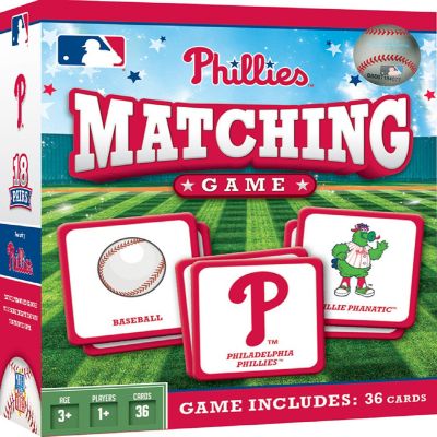 Licensed MLB Philadelphia Phillies Matching Game for Kids and Families Image 1