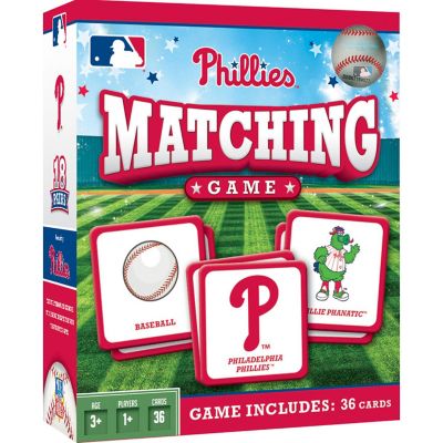 Licensed MLB Philadelphia Phillies Matching Game for Kids and Families Image 1