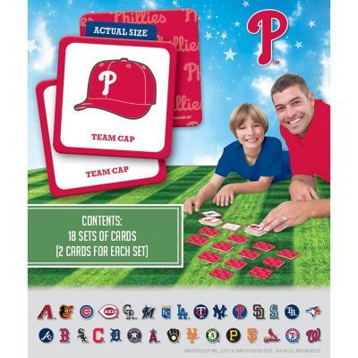 Licensed MLB Philadelphia Phillies Matching Game for Kids and Families Image 3