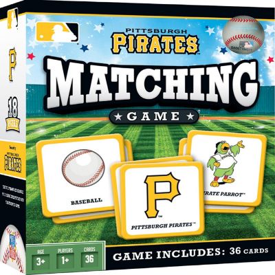 Licensed MLB Pittsburgh Pirates Matching Game for Kids and Families Image 1