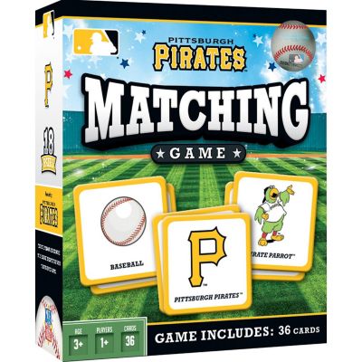 Licensed MLB Pittsburgh Pirates Matching Game for Kids and Families Image 1