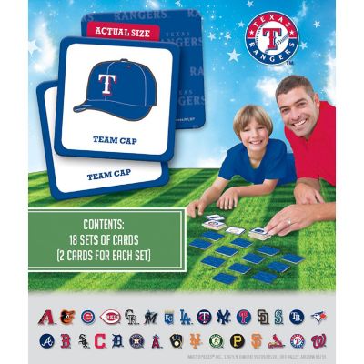 Licensed MLB Texas Rangers Matching Game for Kids and Families Image 2