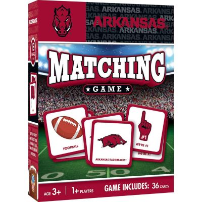 Licensed NCAA Arkansas Razorbacks Matching Game for Kids and Families Image 1