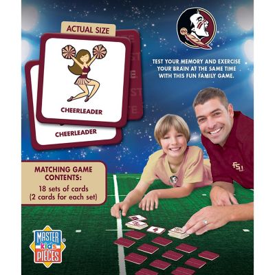 Licensed NCAA Florida State Seminoles Matching Game for Kids and Families Image 3