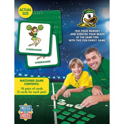 Licensed NCAA Oregon Ducks Matching Game for Kids and Families Image 3