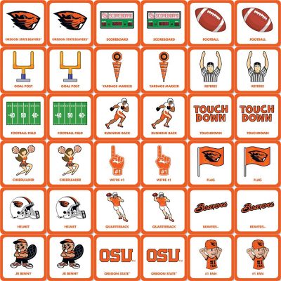 Licensed NCAA Oregon State Beavers Matching Game for Kids and Families Image 2